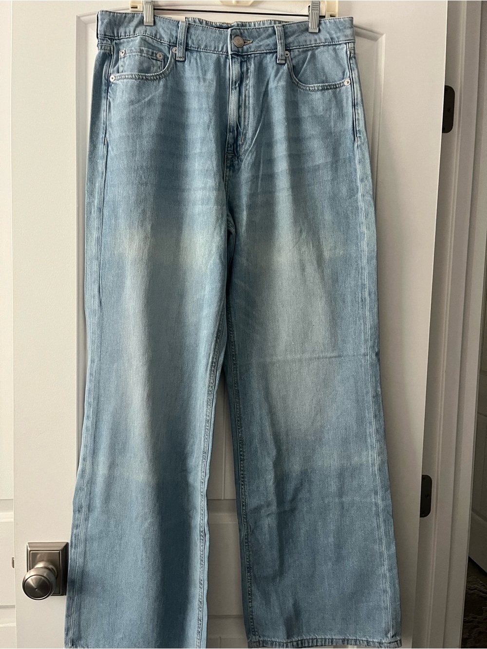 Areo Light Wash High Waist Wide-Leg Women’s Jeans